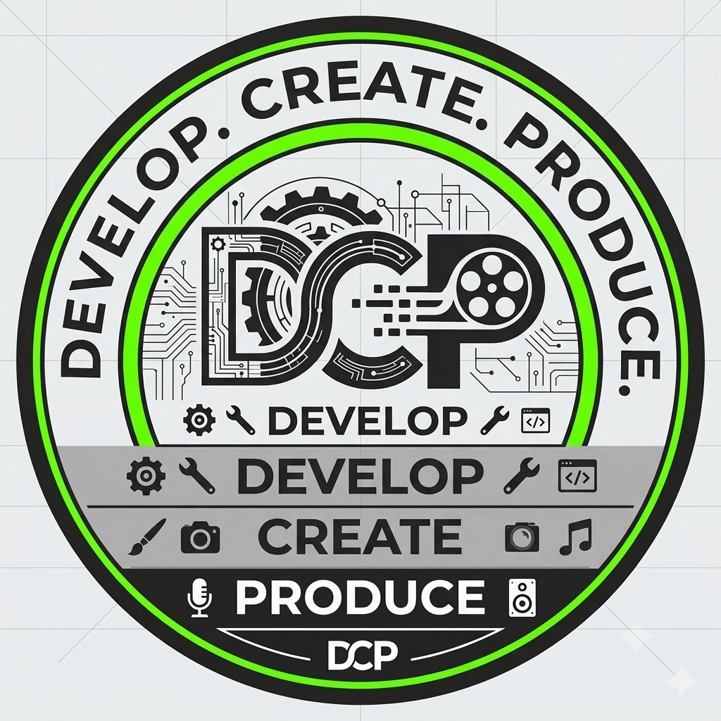 DEVELOPCREATEPRODUCE.WORLD PUBLICATIONS logo